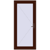 Pricing Entrance doors 930x2060 mm DOOR KORSA OPTIMUM REHAU BRILLANT BLACK_CHERRY two-sided