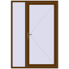 Ustalenie cen Drzwi zewnętrzne 1480x2120 mm DOOR KORSA OPTIMUM REHAU BRILLANT WALNUT dwustronny