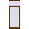 Pricing Entrance doors 1050x2600 mm DOOR KORSA OPTIMUM REHAU BRILLANT WALNUT two-sided