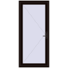 Pricing Entrance doors 1000x2200 mm DOOR KORSA OPTIMUM REHAU BRILLANT BLACK_BROWN external