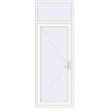 Pricing Entrance doors 900x2500 mm DOOR KORSA OPTIMUM REHAU BRILLANT RAL 9016 Traffic white two-sided