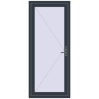 Ustalenie cen Drzwi zewnętrzne 900x2050 mm DOOR KORSA OPTIMUM REHAU BRILLANT ANTHRACITE_GREY_STRUKTURAL dwustronny