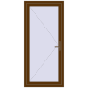 Pricing Entrance doors 900x2010 mm DOOR OPTIMUM REHAU BRILLANT WALNUT two-sided