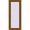 Pricing Entrance doors 900x2100 mm DOOR KORSA OPTIMUM REHAU BRILLANT GOLDEN OAK two-sided