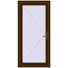Pricing Entrance doors 900x1850 mm DOOR KORSA OPTIMUM REHAU BRILLANT DARK_OAK two-sided