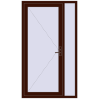 Ustalenie cen Drzwi zewnętrzne 1200x2100 mm DOOR KORSA OPTIMUM REHAU BRILLANT BLACK_CHERRY dwustronny