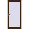 Pricing Entrance doors 1050x2150 mm DOOR KORSA OPTIMUM REHAU BRILLANT DARK_OAK two-sided