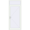 Ustalenie cen Drzwi zewnętrzne 1000x2380 mm DOOR KORSA OPTIMUM REHAU BRILLANT RAL 9016 Traffic white dwustronny