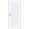 Pricing Entrance doors 900x2100 mm DOOR KORSA OPTIMUM REHAU BRILLANT RAL 9016 Traffic white two-sided