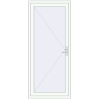 Pricing Entrance doors 1000x2300 mm DOOR KORSA ENERGY-SAVING REHAU SYNEGO RAL 9016 Traffic white two-sided