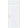 Pricing Entrance doors 1050x2500 mm DOOR KORSA ENERGY-SAVING REHAU SYNEGO RAL 9016 Traffic white two-sided
