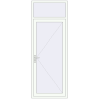 Pricing Entrance doors 950x2550 mm DOOR KORSA OPTIMUM REHAU BRILLANT RAL 9016 Traffic white two-sided