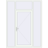 Ustalenie cen Drzwi zewnętrzne 1800x2400 mm DOOR KORSA OPTIMUM REHAU BRILLANT RAL 9016 Traffic white dwustronny