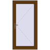 Pricing Entrance doors 930x1830 mm DOOR KORSA OPTIMUM REHAU BRILLANT WALNUT two-sided