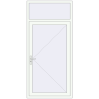 Pricing Entrance doors 1070x2290 mm DOOR KORSA OPTIMUM REHAU BRILLANT RAL 9016 Traffic white two-sided