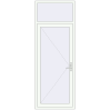 Pricing Entrance doors 940x2550 mm DOOR KORSA OPTIMUM REHAU BRILLANT RAL 9016 Traffic white two-sided