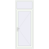 Ustalenie cen Drzwi zewnętrzne 900x2450 mm DOOR KORSA ENERGY-SAVING REHAU SYNEGO RAL 9016 Traffic white dwustronny