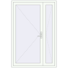 Ustalenie cen Drzwi zewnętrzne 1400x2080 mm DOOR KORSA OPTIMUM REHAU BRILLANT RAL 9016 Traffic white dwustronny