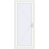 Pricing Entrance doors 900x2200 mm DOOR KORSA ENERGY-SAVING REHAU SYNEGO RAL 9016 Traffic white two-sided