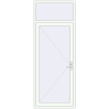 Pricing Entrance doors 1000x2600 mm DOOR KORSA OPTIMUM REHAU BRILLANT RAL 9016 Traffic white two-sided