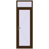 Pricing Entrance doors 800x2350 mm DOOR KORSA OPTIMUM REHAU BRILLANT DARK_OAK two-sided