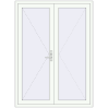 Pricing Entrance doors 1500x2050 mm DOOR KORSA OPTIMUM REHAU BRILLANT RAL 9016 Traffic white two-sided