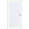 Pricing Entrance doors 1070x2050 mm DOOR KORSA OPTIMUM REHAU BRILLANT RAL 9016 Traffic white two-sided