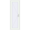 Pricing Entrance doors 705x2060 mm DOOR KORSA OPTIMUM REHAU BRILLANT RAL 9016 Traffic white two-sided
