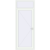 Ustalenie cen Drzwi zewnętrzne 950x2500 mm DOOR KORSA OPTIMUM REHAU BRILLANT RAL 9016 Traffic white dwustronny