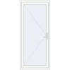 Pricing Entrance doors 1020x2300 mm DOOR KORSA ENERGY-SAVING REHAU SYNEGO RAL 9016 Traffic white two-sided