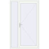 Pricing Entrance doors 1400x2320 mm DOOR KORSA ENERGY-SAVING REHAU SYNEGO RAL 9016 Traffic white two-sided