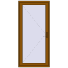 Pricing Entrance doors 950x2120 mm DOOR KORSA OPTIMUM REHAU BRILLANT GOLDEN OAK two-sided