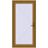 Pricing Entrance doors 1000x2000 mm DOOR KORSA ENERGY-SAVING REHAU SYNEGO LIGHT_OAK external