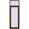 Pricing Entrance doors 900x2600 mm DOOR KORSA OPTIMUM REHAU BRILLANT DARK_OAK two-sided