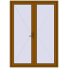 Pricing Entrance doors 1630x2250 mm DOOR KORSA ENERGY-SAVING REHAU SYNEGO GOLDEN OAK two-sided
