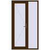 Ustalenie cen Drzwi zewnętrzne 1200x2180 mm DOOR KORSA OPTIMUM REHAU BRILLANT DARK_OAK dwustronny