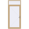 Pricing Entrance doors 1130x2520 mm DOOR KORSA ALU STANDARD 72 RAL 1001 Beige two-sided