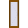 Pricing Entrance doors 800x2100 mm DOOR KORSA OPTIMUM REHAU BRILLANT GOLDEN OAK two-sided
