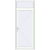 Pricing Entrance doors 980x2470 mm DOOR KORSA OPTIMUM REHAU BRILLANT RAL 9016 Traffic white two-sided