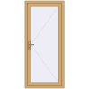 Pricing Entrance doors 900x2010 mm DOOR KORSA ALU STANDARD 72 RAL 1002 Sand yellow two-sided