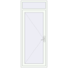 Ustalenie cen Drzwi zewnętrzne 900x2300 mm DOOR KORSA OPTIMUM REHAU BRILLANT RAL 9016 Traffic white dwustronny