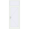 Ustalenie cen Drzwi zewnętrzne 900x2380 mm DOOR OPTIMUM REHAU BRILLANT RAL 9016 Traffic white dwustronny
