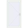 Pricing Entrance doors 1100x2160 mm DOOR KORSA ENERGY-SAVING REHAU SYNEGO RAL 9016 Traffic white two-sided