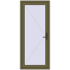 Pricing Entrance doors 900x2100 mm DOOR KORSA OPTIMUM REHAU BRILLANT QUARTZ_GREY two-sided