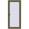 Pricing Entrance doors 1000x2200 mm DOOR KORSA OPTIMUM REHAU BRILLANT QUARTZ_GREY two-sided