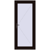 Pricing Entrance doors 900x2100 mm DOOR KORSA OPTIMUM REHAU BRILLANT BLACK_BROWN two-sided