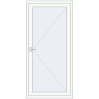 Ustalenie cen Drzwi zewnętrzne 1000x2100 mm DOOR KORSA OPTIMUM REHAU BRILLANT RAL 9016 Traffic white dwustronny
