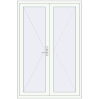 Pricing Entrance doors 1400x2100 mm DOOR KORSA ALU STANDARD 72 RAL 9016 Traffic white two-sided