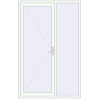 Pricing Entrance doors 1540x2400 mm DOOR KORSA ENERGY-SAVING REHAU SYNEGO ANTHRACITE_GREY_STRUKTURAL external