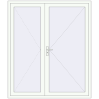 Ustalenie cen Drzwi zewnętrzne 1800x2100 mm DOOR KORSA OPTIMUM REHAU BRILLANT RAL 9016 Traffic white dwustronny